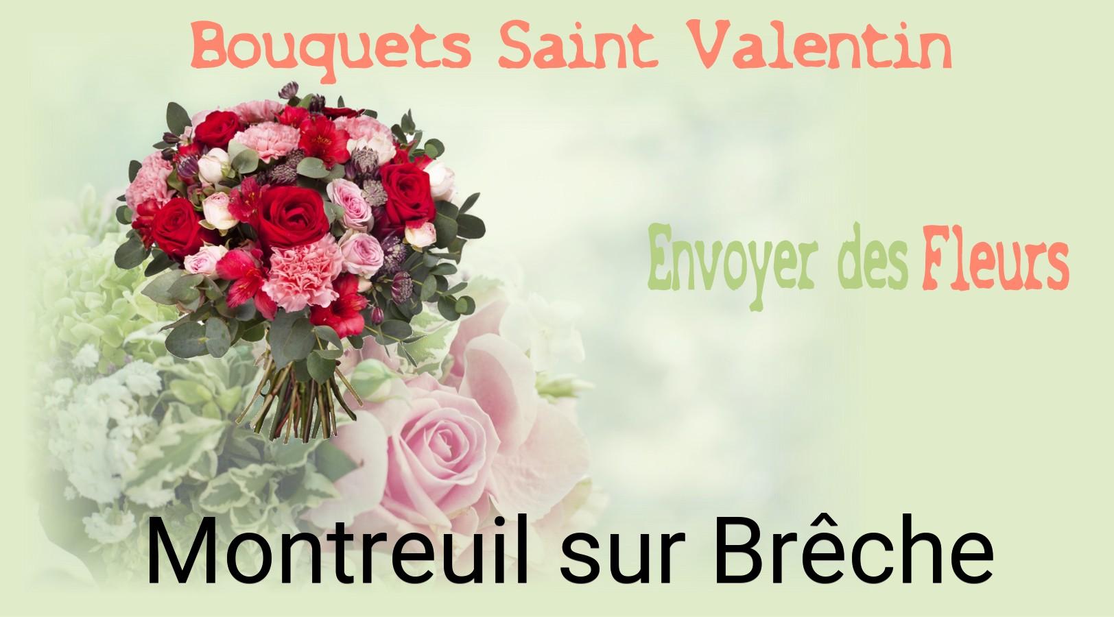 Roses de Saint-Valentin livrées à Montreuil-sur-Brêche